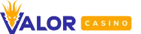 Valor Casino V-dragon logo symbol