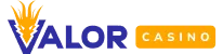 Valor Casino brand logo – footer version